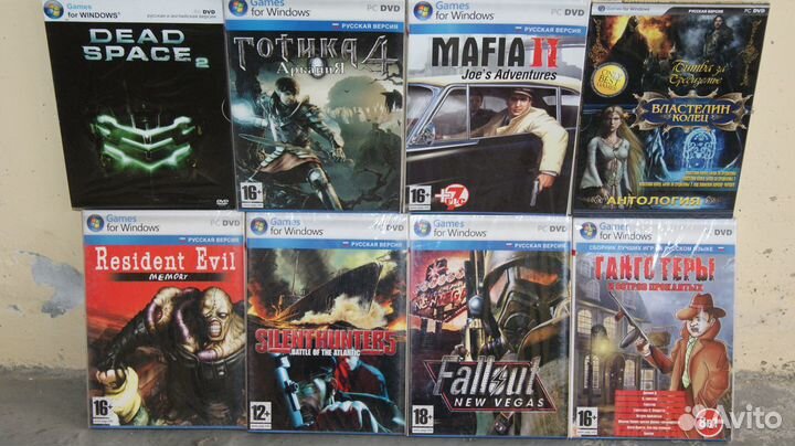 Компьютерные игры в стиле Maifia и RPG на DVD