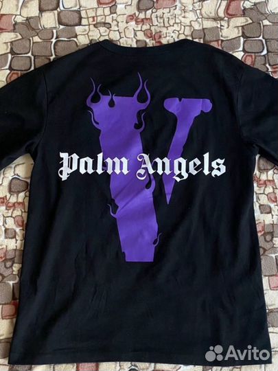 Футболка vlone palm angels