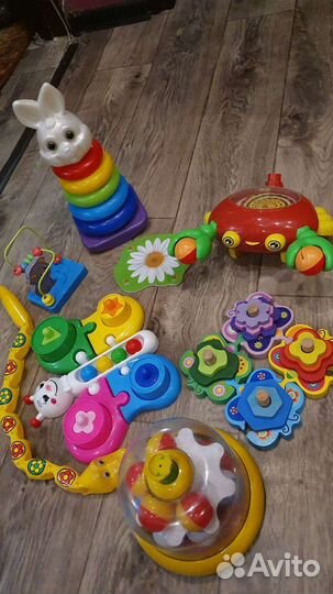 Развивающие игрушки 6мес.+