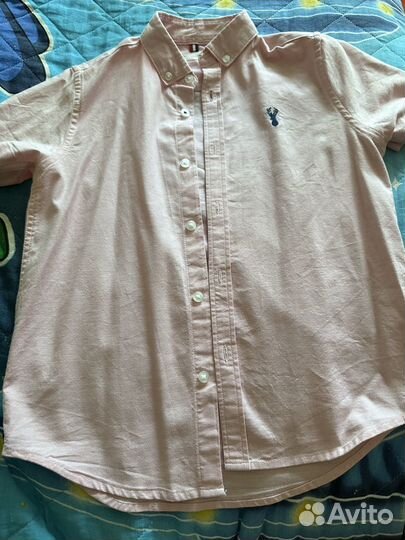 Рубашка розовая детская Next