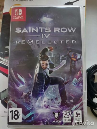 Портативная игровая приставка Nintendo switch lite