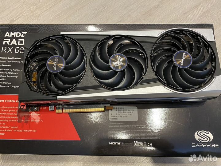 Видеокарта Sapphire RX 6800 16gb Nitro+