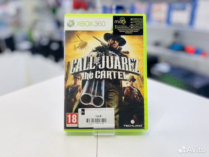 Call of Juarez Cartel для Xbox 360