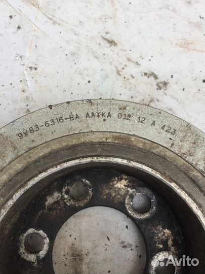 Шкив коленвала Land Rover 5.0 LR011972 AJ811549