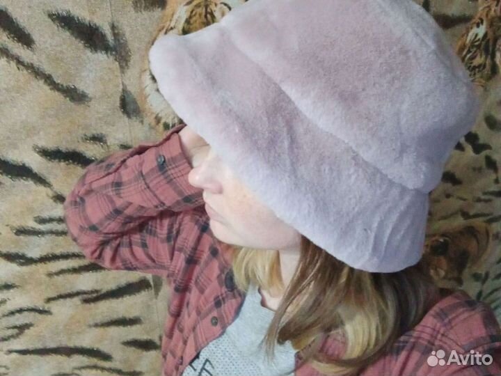 Панама плюшевая H&M