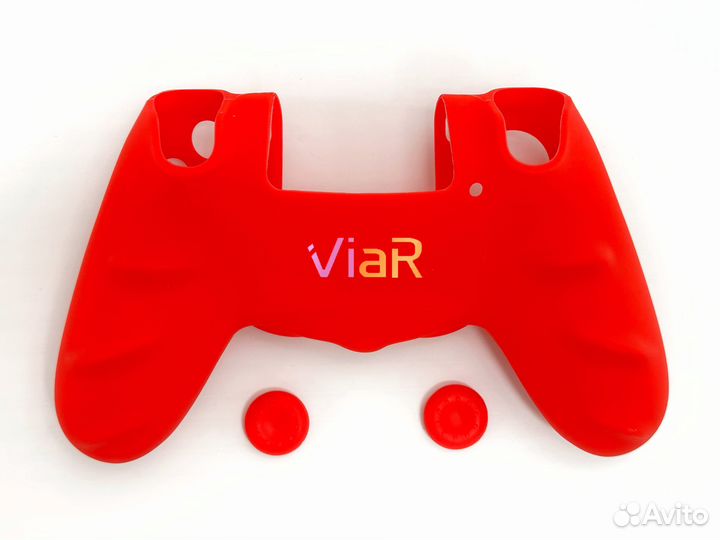 Чехол Красный+накладки (PS4) NEW