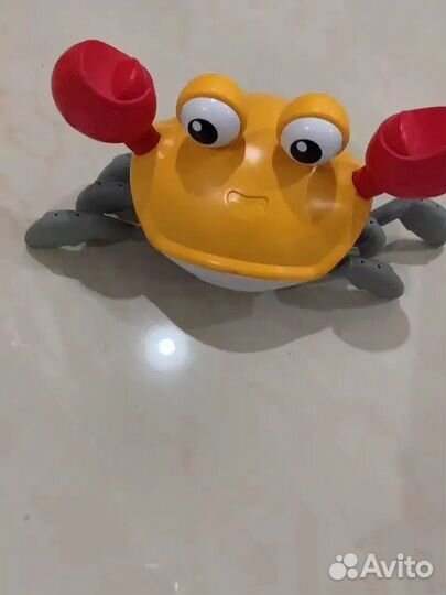 Детская игрушка краб Бегающий новая