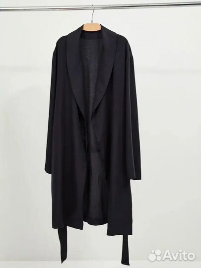 Халат банный мужской, р-р 48, лен/вискоза новый