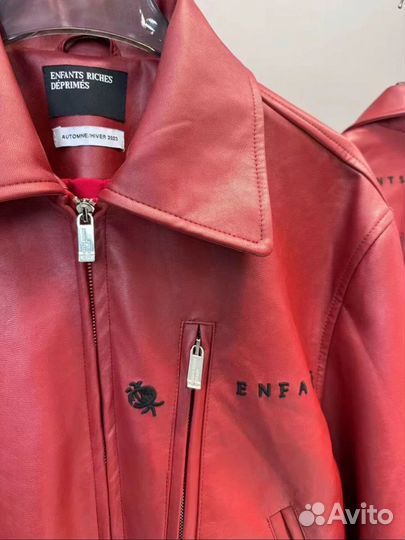 Кожаная куртка Enfants Riches Deprimes ERD