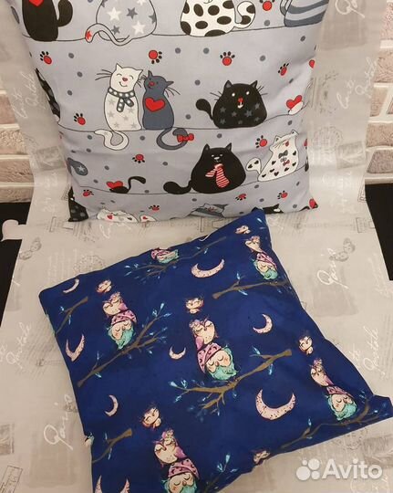 Наволочка из хлопка, на подушку для сна, дивана