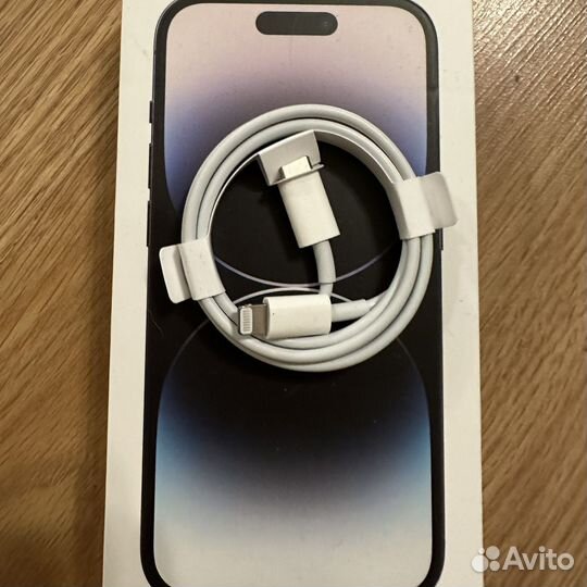 Кабель Apple USB Type-C-Lightning 1 м, белый