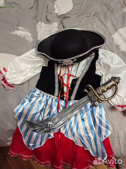 Костюм Пиратки для девочки 116