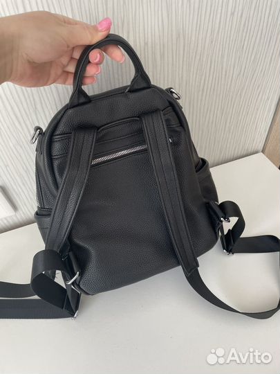 Рюкзак кож зам, много карманов