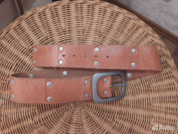 Ремень женский кожаный