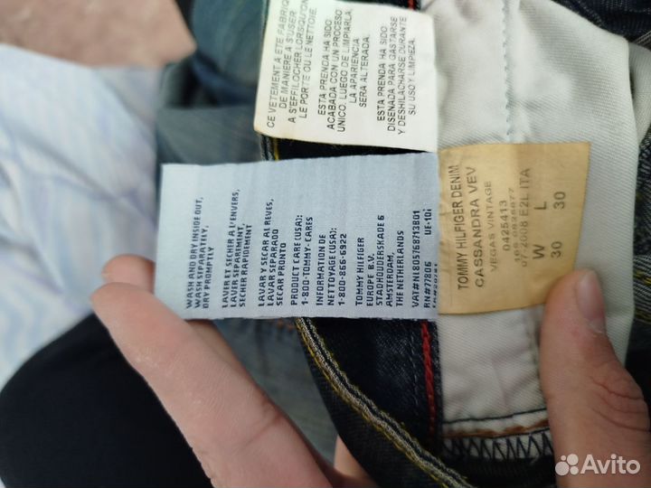 Tommy hilfiger джинсы