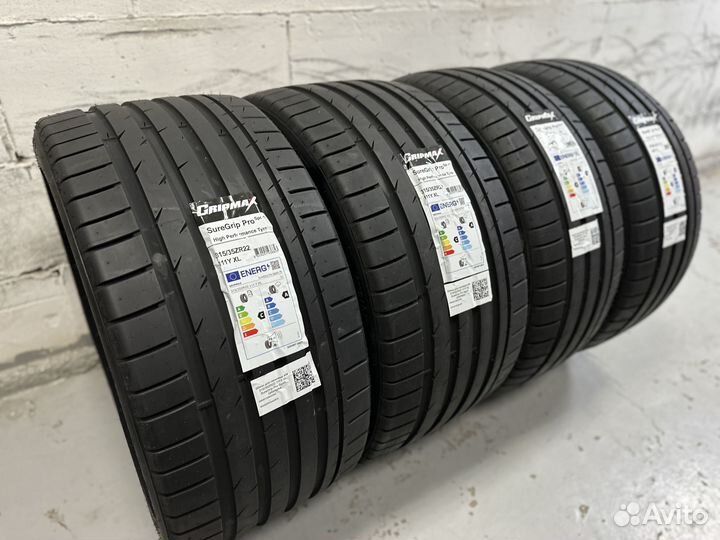 Gripmax SureGrip Pro Sport 275/40 R22 и 315/35 R22 107Y