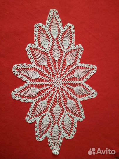 Салфетки вязаные. Кружево