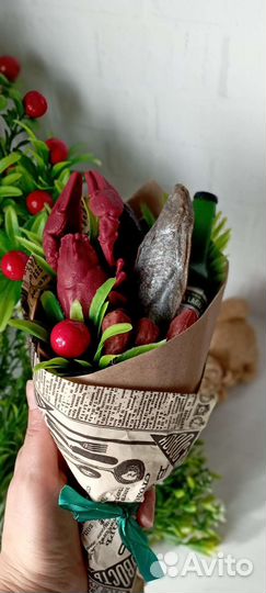 Мужской букет из мыла