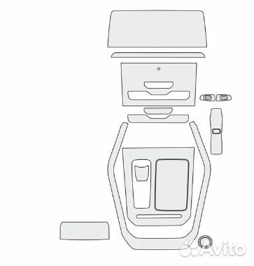 Chery Tiggo 7 Pro Матовая защитная пленка