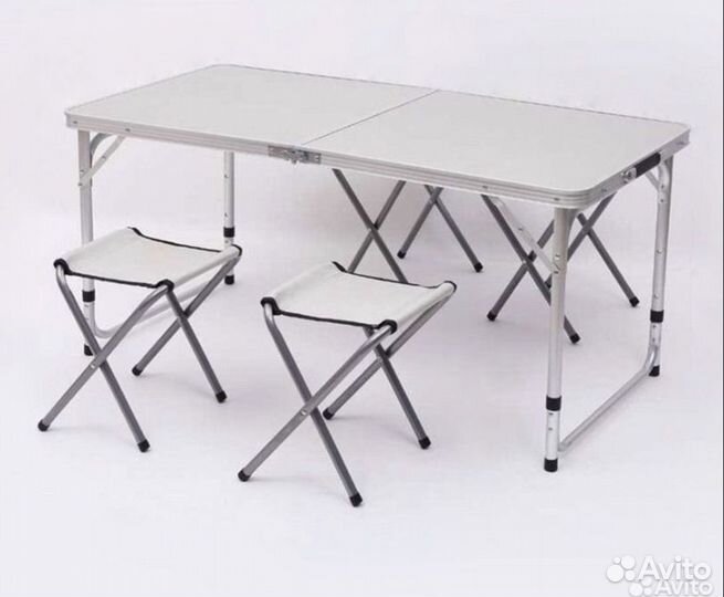 Стол складной +4 стула