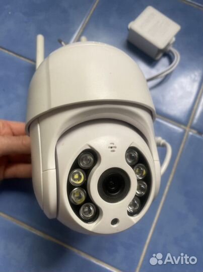 Камера видеонаблюдения купольная ip camera wi fi