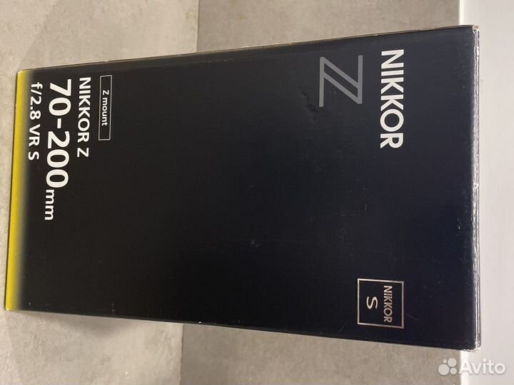 Nikon 70-200mm f/2.8 VR S Nikkor Z Новый-Гарантия