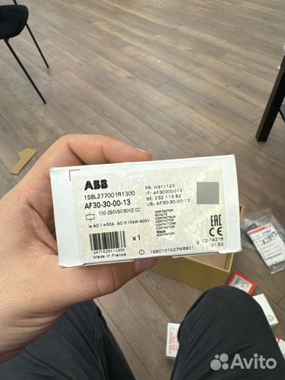 Контактор Abb AF30-30-00-13