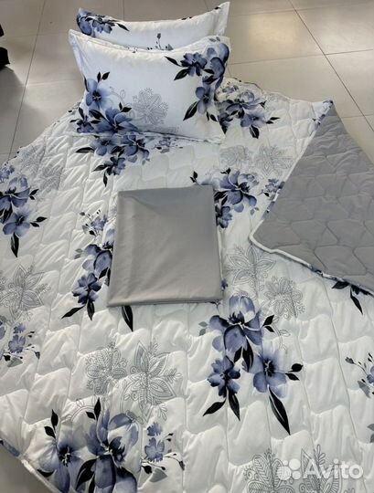 Белье постельное с одеялом хлопок