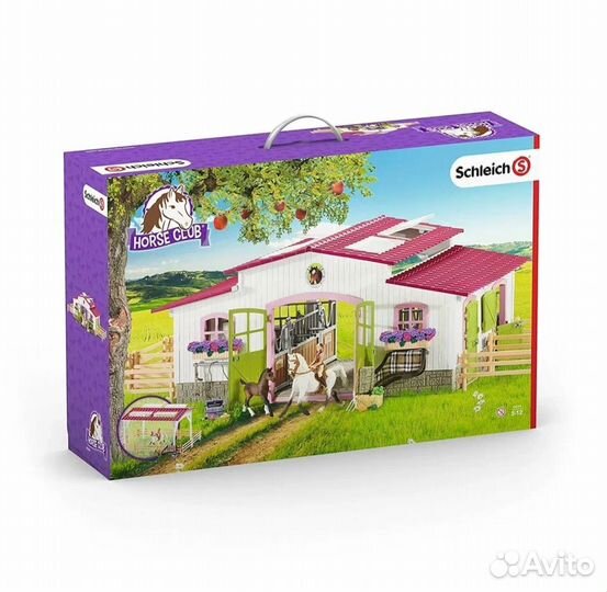 Конюшня schleich