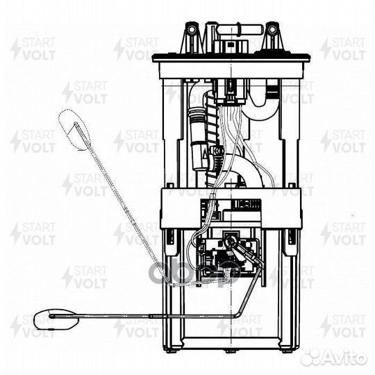 Бензонасос Hyundai Santa Fe (06) 2.2d SFM 3005