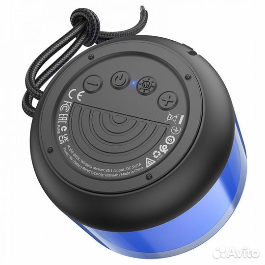 Колонка Bluetooth BR28 (USB FM), TWS, 5вт подсвет