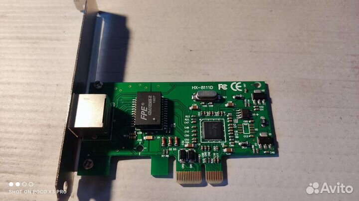 Cетевая карта pci-ex RTL8111 Gigabit