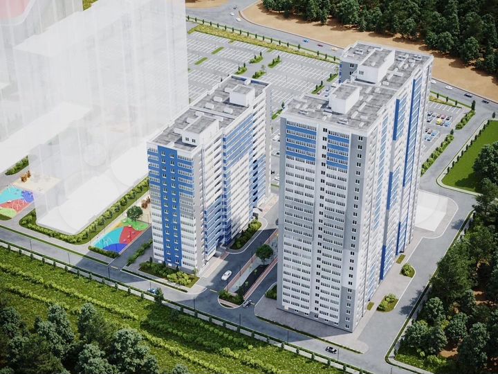 Квартира-студия, 22,3 м², 21/25 эт.