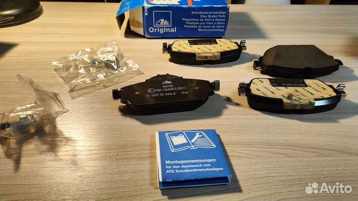 Колодки на mercedes w212