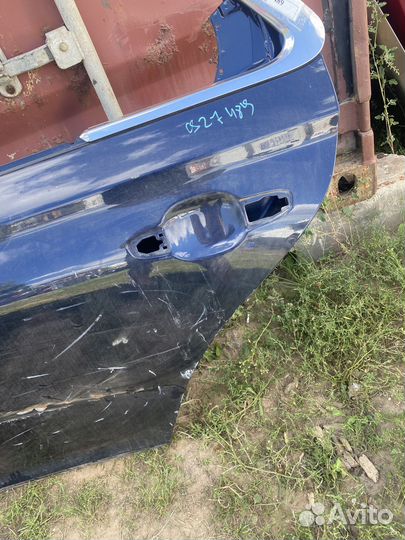 Дверь задняя левая Hyundai Genesis G90 дженезис