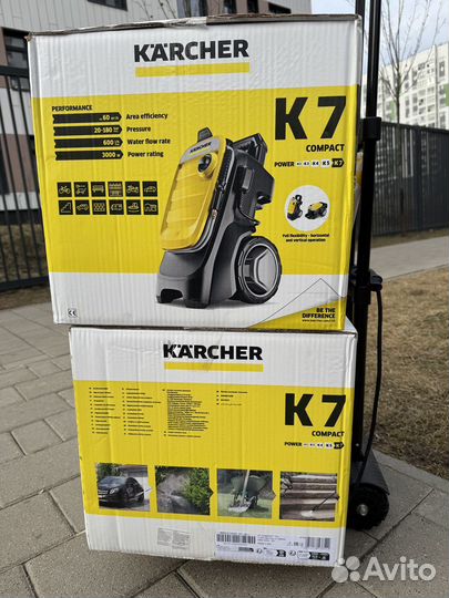 Мойка высокого давления karcher к7 compact