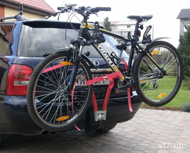 Крепление для перевозки велосипедов на фаркопе