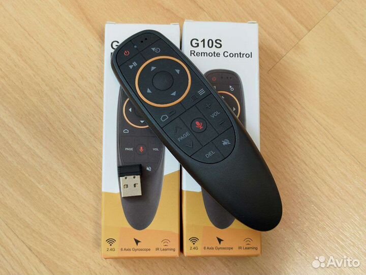 Пульт с аэромышью G10s с голосовым поиском Новый
