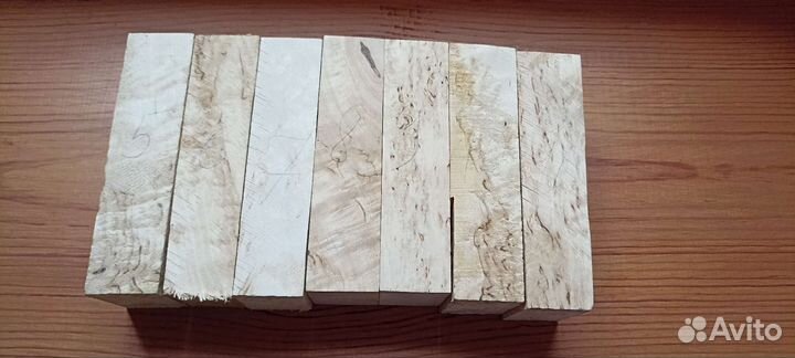 Карельская берёза для рукоятей ножей