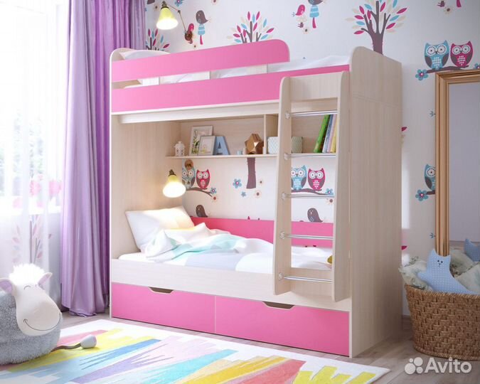 Кровать двухъярусная Юниор 5