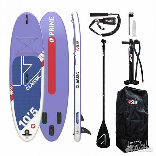 Сапборд prime Classic purple / Сап борд, sup board