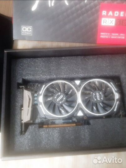 Видеокарта rx 580 4gb