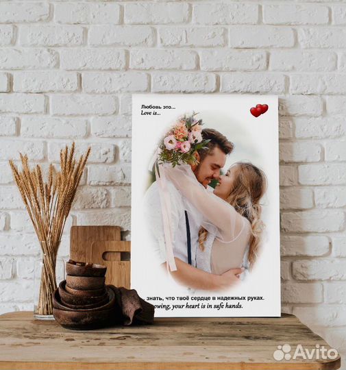 Портрет по фото на заказ Фото на холсте