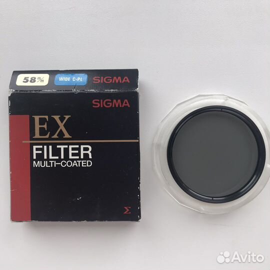 Фильтр sigma ex wide multi coated circular pl 58mm