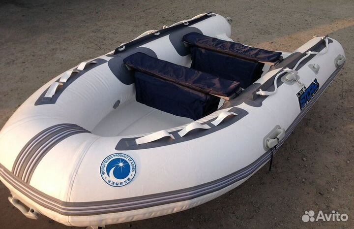 Лодка RIB Stormline Standard no console 310 серая
