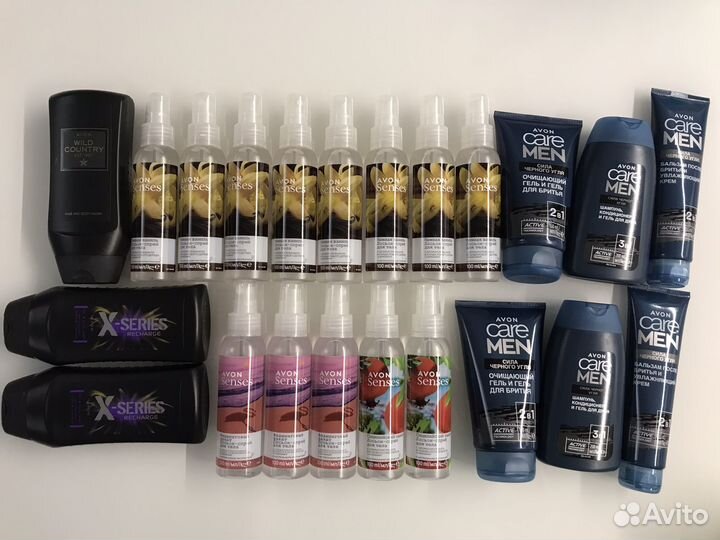 Гель для душа, спрей для тела Avon