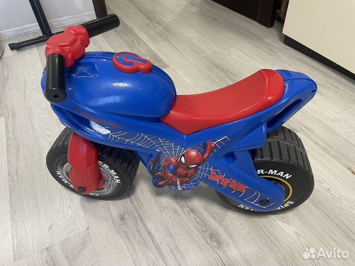Детский мотоцикл беговел полесье