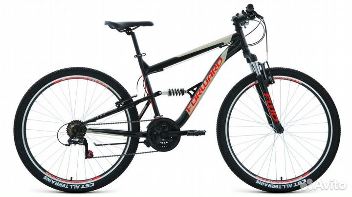 Велосипед горный двухподвес Forward Raptor 1.0 d-2