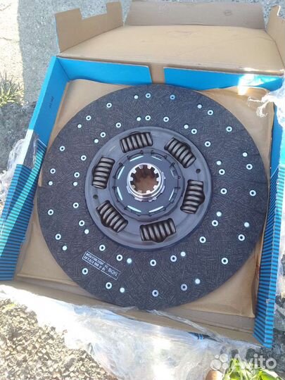 Диск сцепления с двойным демпфером