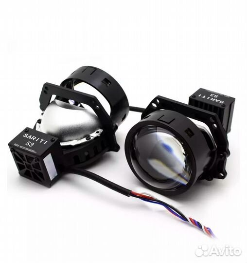 Bi-led линзы Sariti S3 3.0 дюйма 5500К 2024